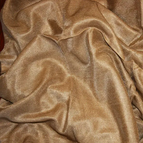 A brown silk